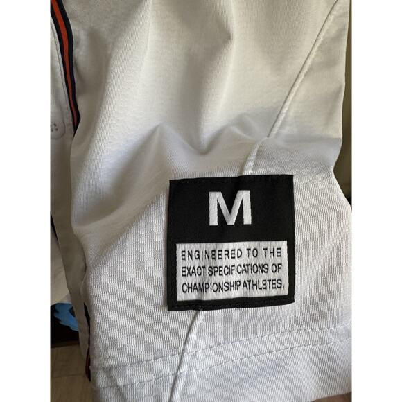 VTG Nike BLANK WHITE AWAY Virginia UVA Hokies Baseball Softball Jersey 2XL XXL - Picture 5 of 7